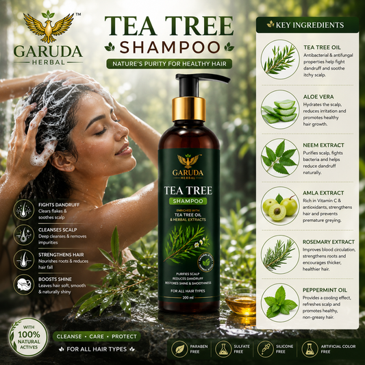Garuda Herbal Tea Tree Shampoo
